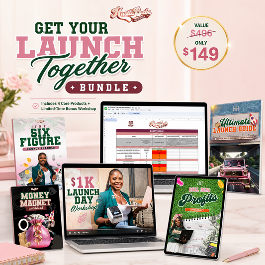FLASH SALE: "GET YOUR LAUNCH TOGETHER BUNDLE" (with BONUS!)